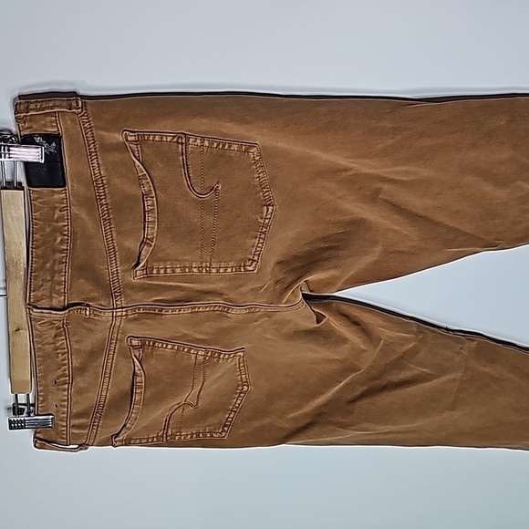 American Eagle tan size 8 360 super stretch jeggings - Picture 4 of 8